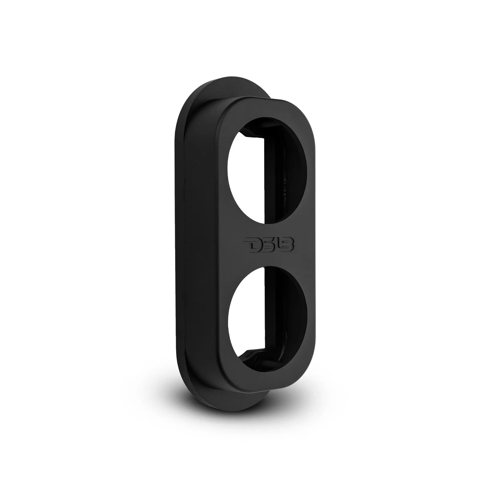 DS18 Durable High-Density Plastic Universal A-Pillar Speaker Mount Pod, Cars Accessories, Easily Paintable, for 2 x 2.5" Audio Tweeters, with EN2T Product Manual & Installation Options