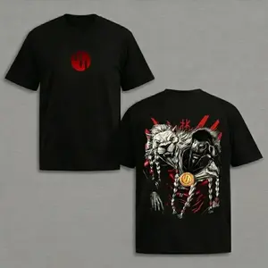 2026 New Invincible Grand Regent Thragg Graphic Tee, 100% Premium Cotton Unisex Oversized T Shirt, Retro Y2K Vintage Style Casual O-Neck Short Sleeve Top, Trendy Streetwear Fashion Daily Holiday Outdoor Basic Pullover for Men Women