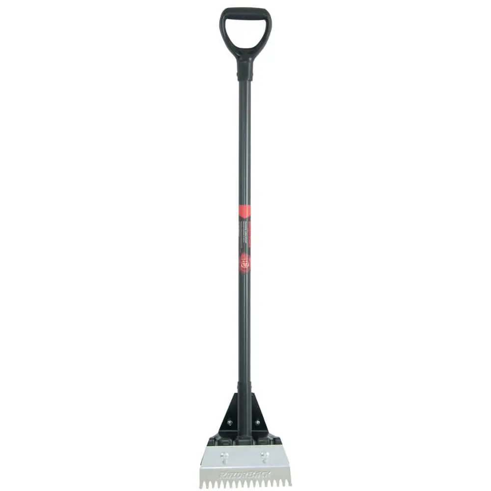 D-Handle Roof Shovel, Heavy-Duty Garden Spade for Snow & Debris Removal (Tools & Hardware Accessory)