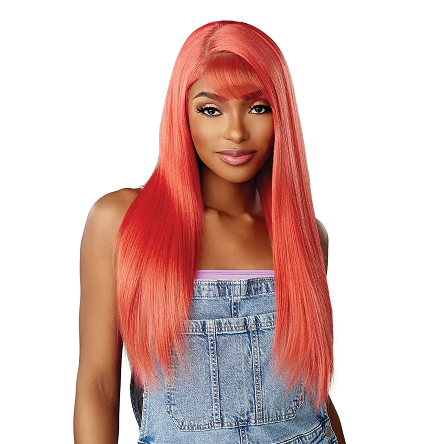 Sensationnel HD Lace Front Wig Butta Lace Glueless 90'S Bangs Unit 901