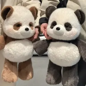 Panda Plush Toy, Cute Stuffed Animal Panda Doll, Soft Cuddly Plushie, 45cm Fluffy Panda Pillow, Perfect Gift for Kids, Adults, Home Decor