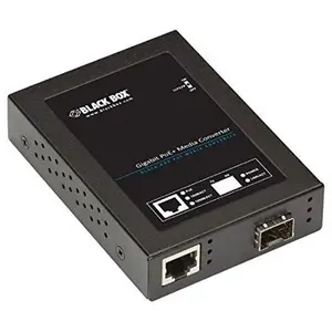 Black Box LPS535A-SFP Black Box Gigabit PoE Plus Pse Media Converter