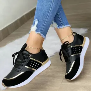 2025 Women's Platform Walking Shoes Orthopedic Arch Support Non-Slip Wedge Tennis Shoes Comfort and Casual Work Shoes