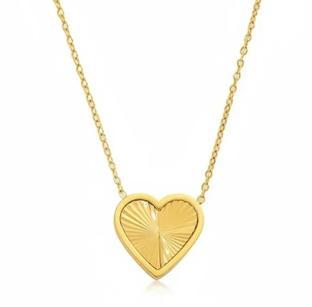 Colette 18K Gold Heart Necklace