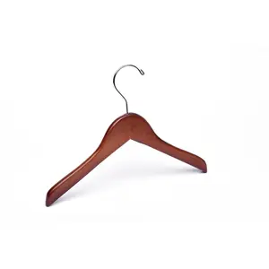 Baby Light Walnut Wooden Clothes Hangers