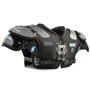 212 MAIN Gear Pro-Tec JV Z-Cool 2.0 Carbon Fiber Lightweight Youth Football Shoulder Pad, Large Size, Youth Football Gear