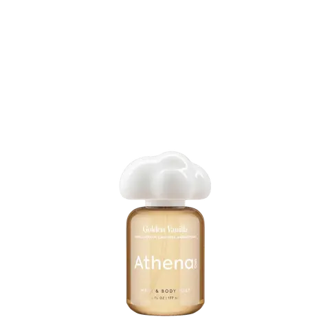 Golden Vanilla - Athena Club Hair & Body Mist | Fine Fragrance | Lightweight & Layerable | Long-Lasting Wear | Dual-Purpose for Hair + Body