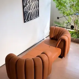 Original Adjustable Backrest Track Modular Sofa Set, Brand New Interior Home Furniture, Comfortable Living Room Couch