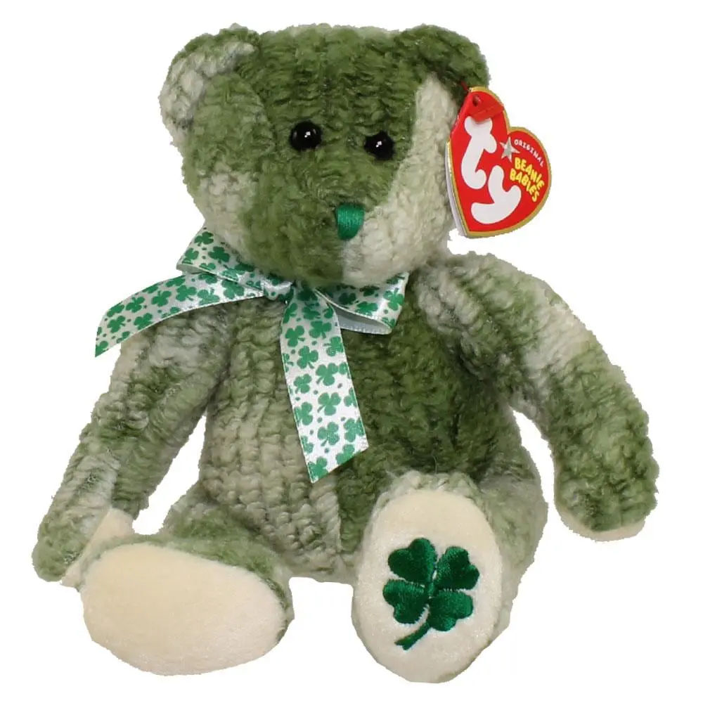 TY Beanie Baby - MCWOOLY the Bear (8 inch) (2004) MWMTs