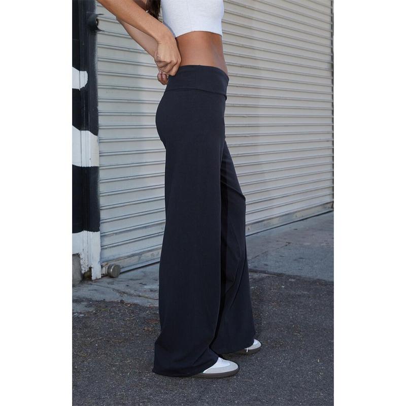 John Galt Women's Black Priscilla Flare Pants