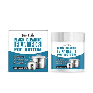 Jue Fish Pot Bottom Black Stain Cleaning Cream Removes Black Stains, Restores The Luster Of Cookware, Dissolves Grease And Cleans Grease