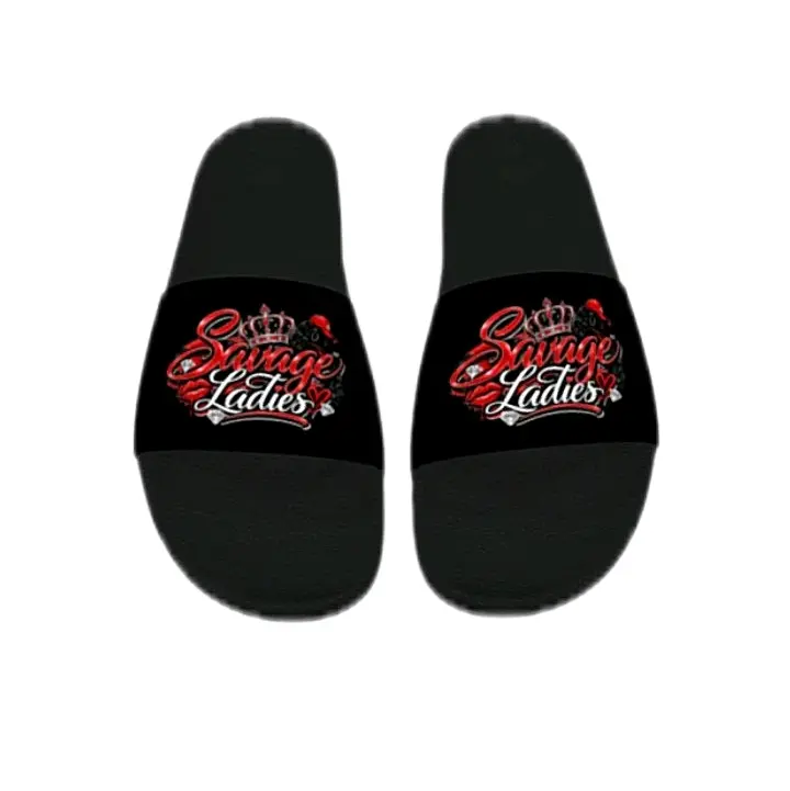 Savage Ladies Bling Slides
