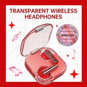 Rechargeable In-ear Wireless Earbuds - Summer Stereo Low-Latency BT Mobile Gaming Headphones with Noise Cancellation, Durable Design, Easy Charging, Stable Connection (Electronic Audio Product)