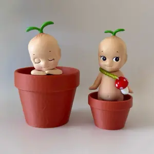 The Original Pot Display for Sonny Angels | 3D Printed Flower Pot Stand with Footbed