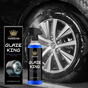 Car Tire Shine, High Gloss Tire Shine, Tire Coating, Solvent-based Tire and Trim Protective Plastic Rubber Wheel Repair Agent, Professional Car Care Product