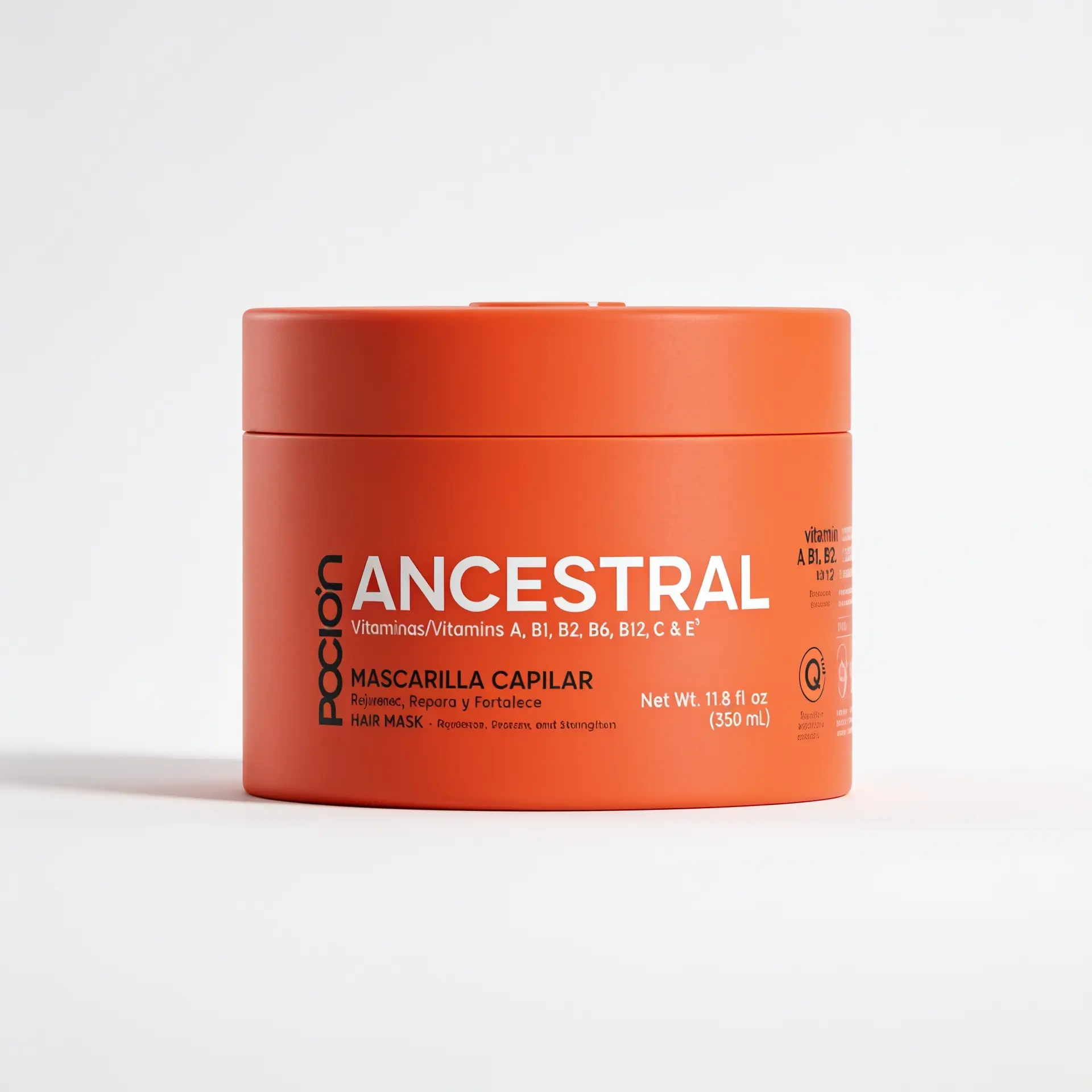 La Pocion Mascarilla Capilar Ancestral – Helps with Hair Care & Shine 350ml Hair Mask Moisturize