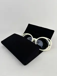 Pre-owned Chanel Camellia Collection Sunglasses in White / Chanel White Camellia Sunglasses
