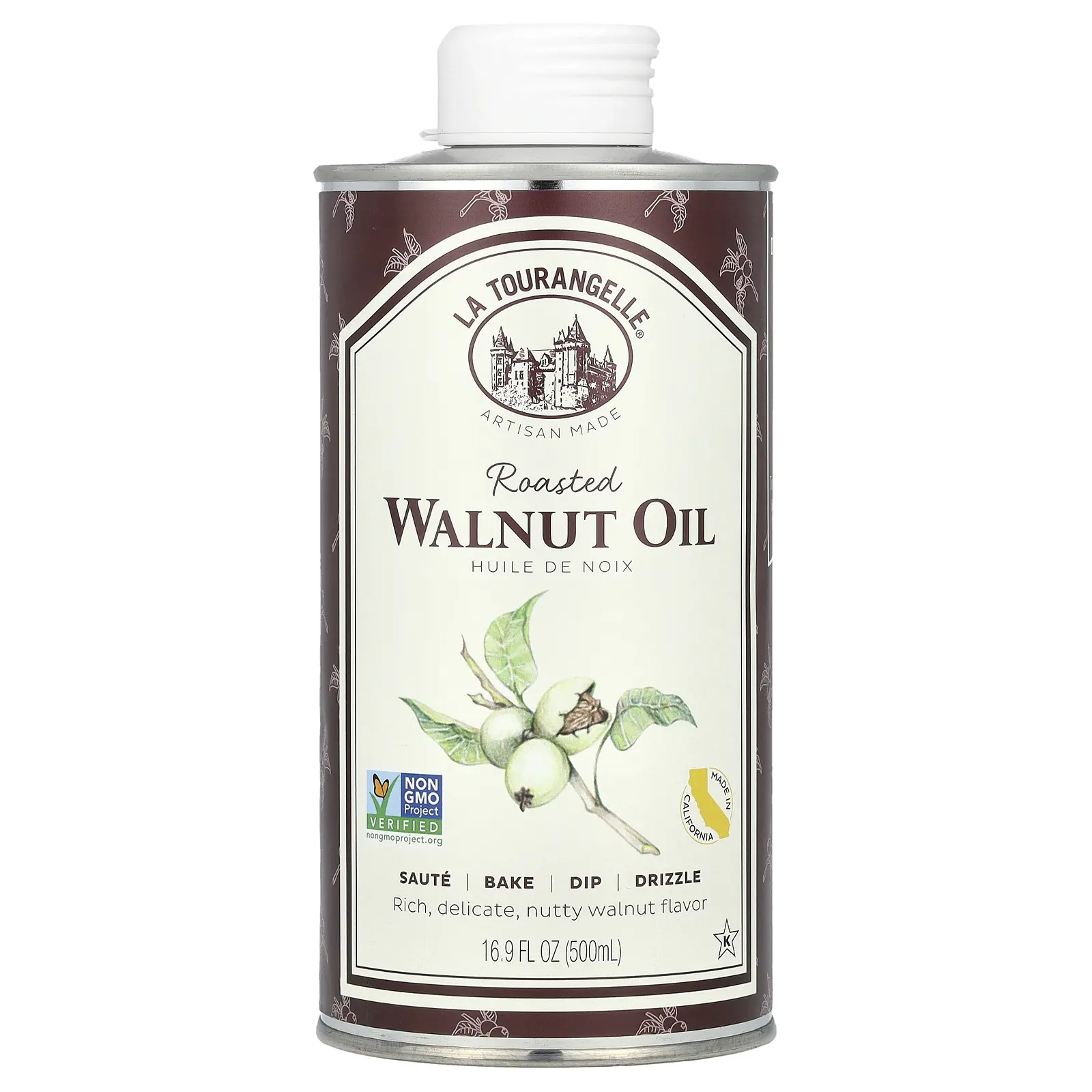 La Tourangelle Roasted Walnut Oil, 16.9 fl oz (500 ml) La Tourangelle Roasted Walnut Oil, 16.9 fl oz (500 ml)