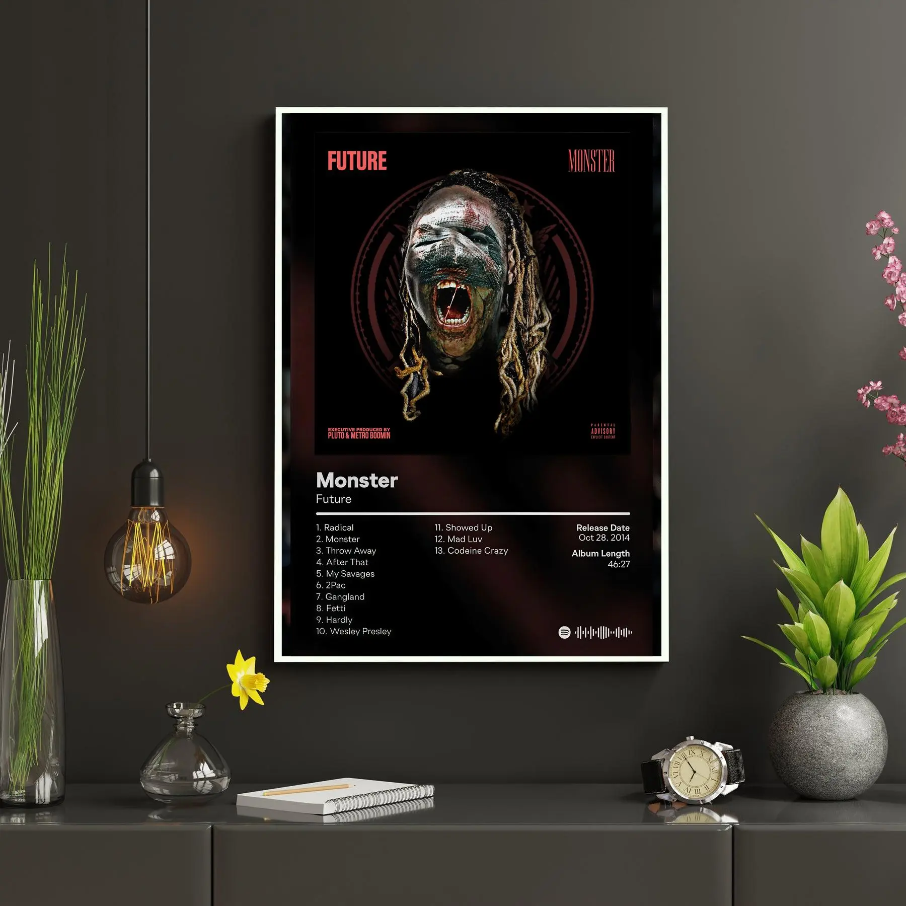 Future - Monster - Hip Hop Album Print - POSTER NO FRAME