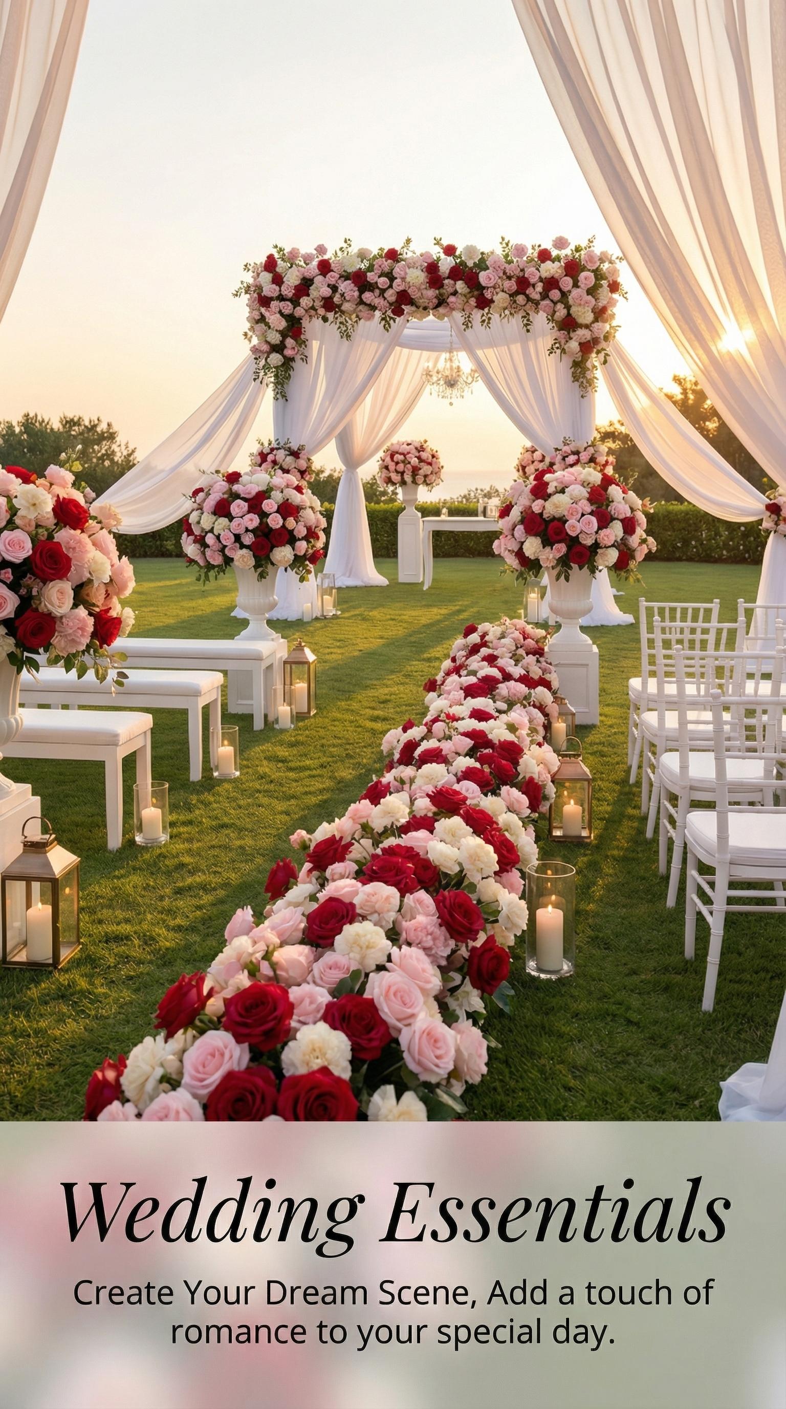 DIYGift, Mother's Day gift Artificial Carnation Flowers - Flowers with Stems  Eternal Roses Bouquet Anniversary Birthday Valentines Gifts for for Home Decor, Wedding, Bridal Bouquet, Anniversary, Birthday and Floral Arrangements filler Outdoor Realistic