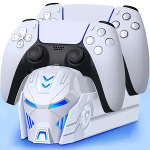 BEBONCOOL PS5 Controller Charger,White