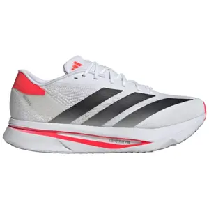 Adidas Men's White/Black/Red Adizero SL2 Sneakers, JI2987 (No Box)