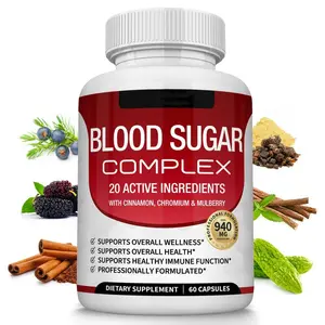 Premium Natural Complex Supplement – Natural 20 Herbs and Vitamins with Cinnamon Non-Blood Sugar Complex 20 Vitamin