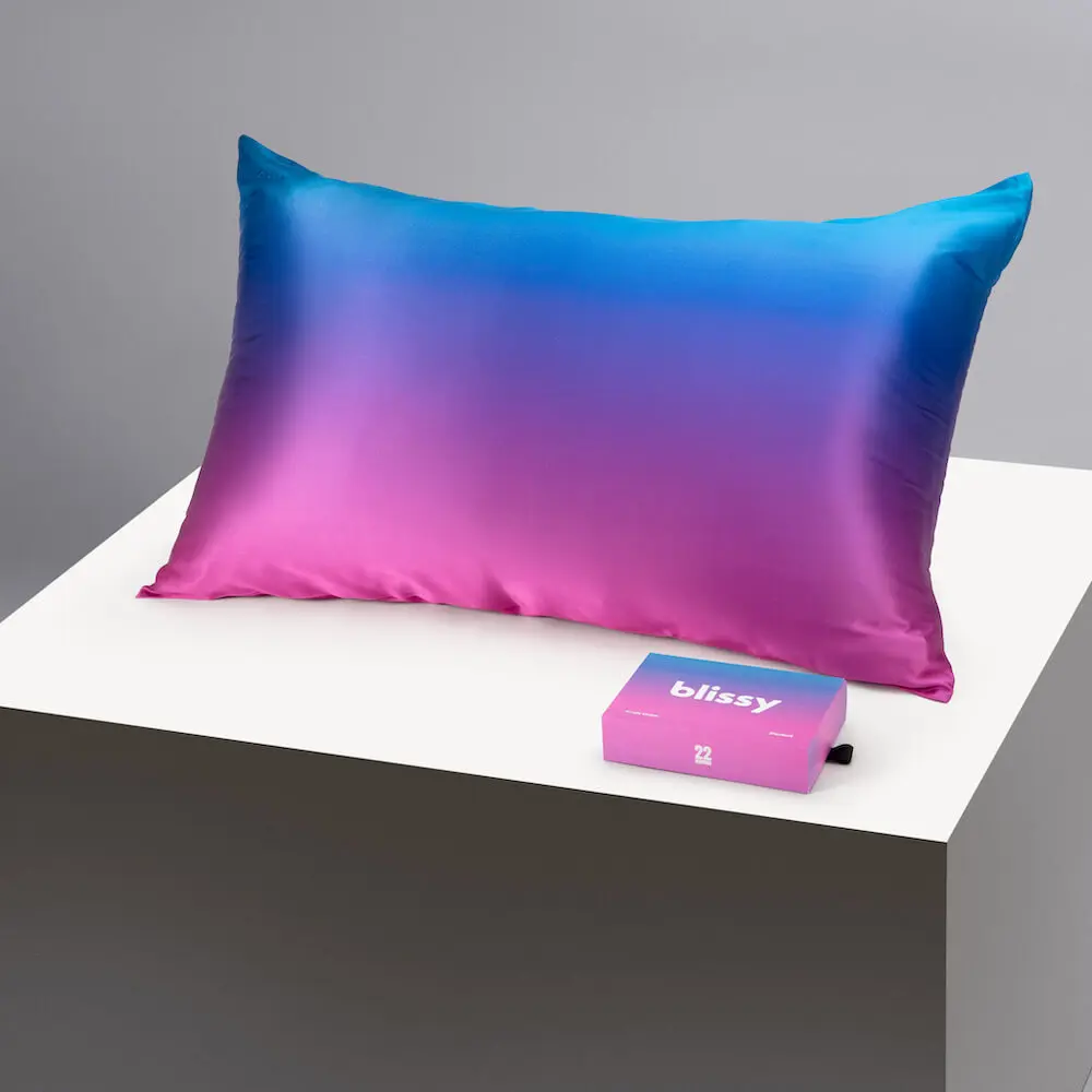Ombre Pillowcase - Purple