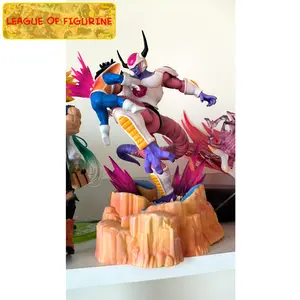 25CM Anime Figure Gohn Vs Frieza Figure Figurine Model Collection Statue Toys Gift