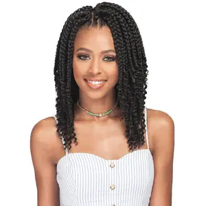 Bobbi Boss Bomba Box Braid Curly Tips 10"