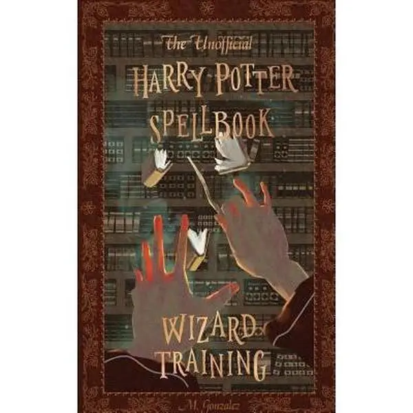 USED Book - The Unofficial Harry Potter Spellbook: Wizard Training: Black and White Version by Michael Gonzalez (Paperback) - english
