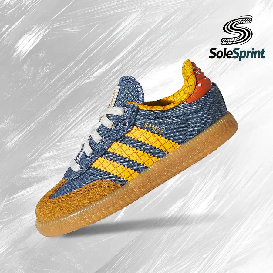 adidas Samba OG Elastic LacesDisney Pixar's Toy Story Woody (TD)– Order Kids Sneakers– shoes for youth/women  - Running Shoes, Lightweight Shock-Absorbing Comfort, Breathable Everyday Fit, Gym Training to Street Casual Wear - back to school - LA3977