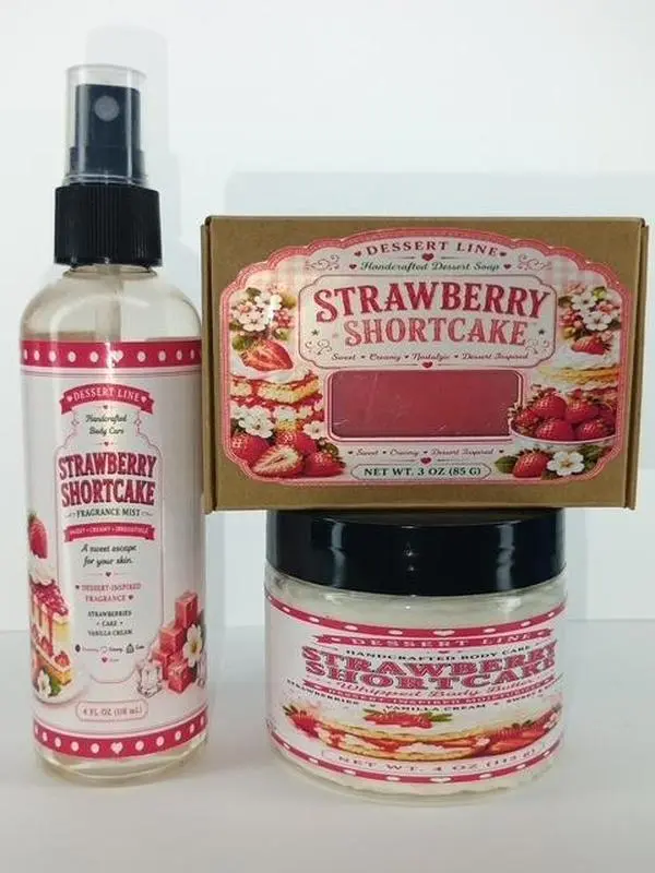 Strawberry Shortcake Dessert Ritual Set