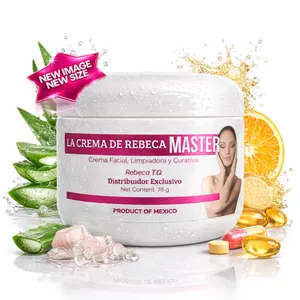VIRAL New Image - New Size!  Crema Rebeca Master  Net Wt. 4 Oz | Facial Cream for Dark Spots, Acne and more - Acondicionada con Colageno - Extra Hydrating,  Moisturizer Skincare - La Original de Mexico
