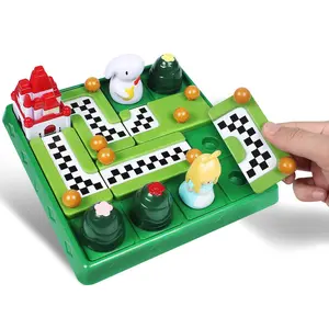 Smart Board Games for Kids,  Preschool Game Educational Toys for Family Party,Skill-Building Brain Puzzle Games with 48 Challenges, Logic Games Gift for Boys Girls Aged 3 to 8 and Up