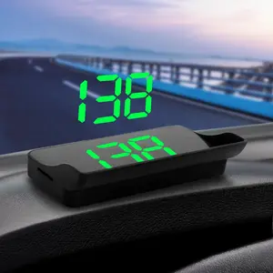 Head-up Display Car GPS Digital Speedometer Car Truck Motorcycle Head-up Display Odometer HUD MPH Car Tool Accessories