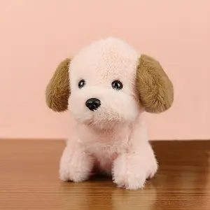 1PC Cute Puppy Plush Teddy Dog, Made of Soft and Comfortable Plush Material, Suitable for Puppy Interactive Play to Relieve Boredom
