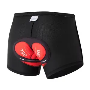 Sports cycling shorts for men and women, outdoor exercise and fitness equipment, silicone shock absorption, breathable, quick drying tops workout