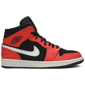 Nike Air Jordan 1 Mid Infrared 23 554724-061 Men's Fashion Shoes New