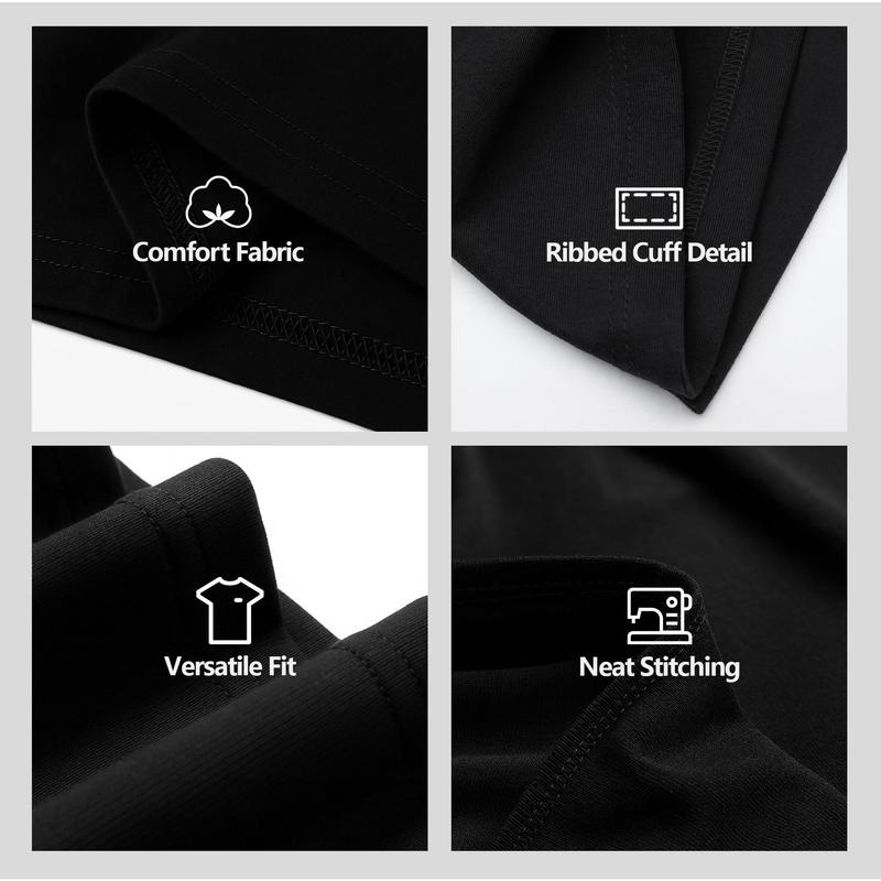 3pac Women's Solid Round Neck Tee Casual Short Sleeve T-shirt for Summer Ladies Basic Clothes for Daily Wear Crewneck Streetwear Top 100% Cotton Eco-friendly Unisex Fashionable