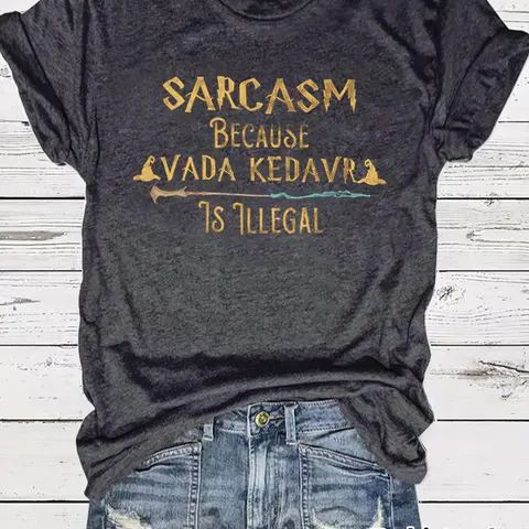 Women's Letter Print Round Neck Fitted Tee, Trendy Casual Short Sleeve Crew Neck T-shirt for Daily Wear, Ladies Tops for All Seasons, Casual Tee Shirts