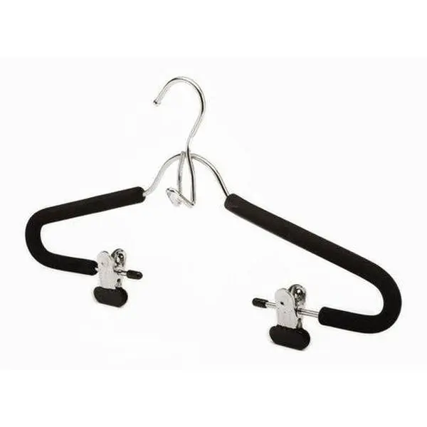 Foam Padded Metal Suit Hanger (Black)