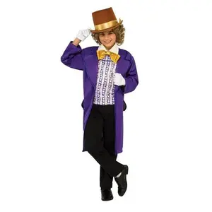 Willy Wonka - Chocolate Factory - Deluxe Costume - Boys - 2 Sizes