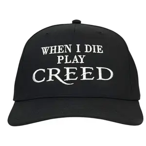 When I Die Play Hat Funny Custom Embroidered Dad Cap