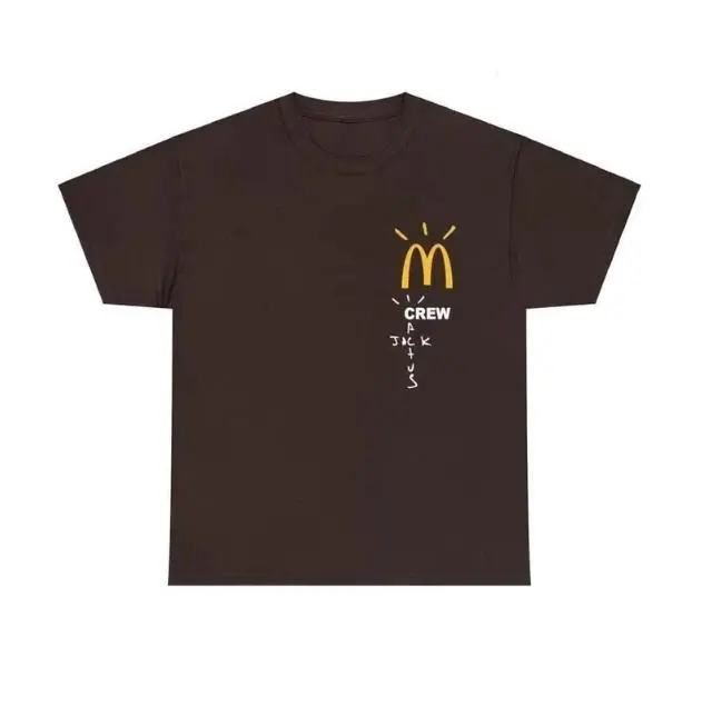 Youth and Adult Cactus Jack Crew Graphic T-Shirt, Vintage Streetwear Tee, Unisex Cotton Shirt