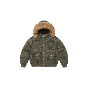 True Religion® Puffer Jacket "FW25 - Olive Camo" SU26484