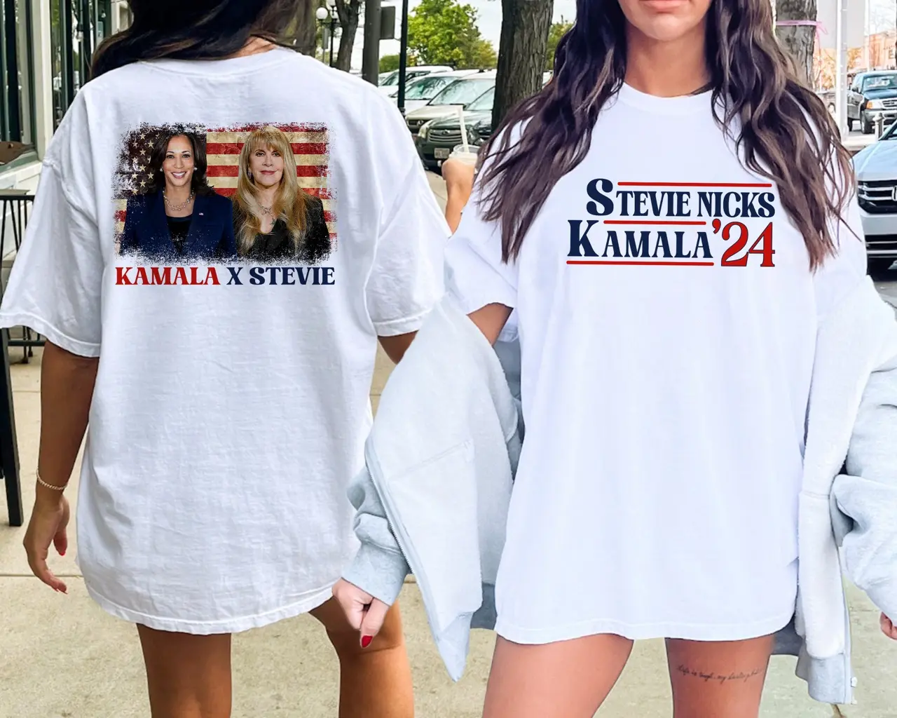 Kamala x Stevie Shirt, Harris Walz Shirt, Kamala Harris Shirt