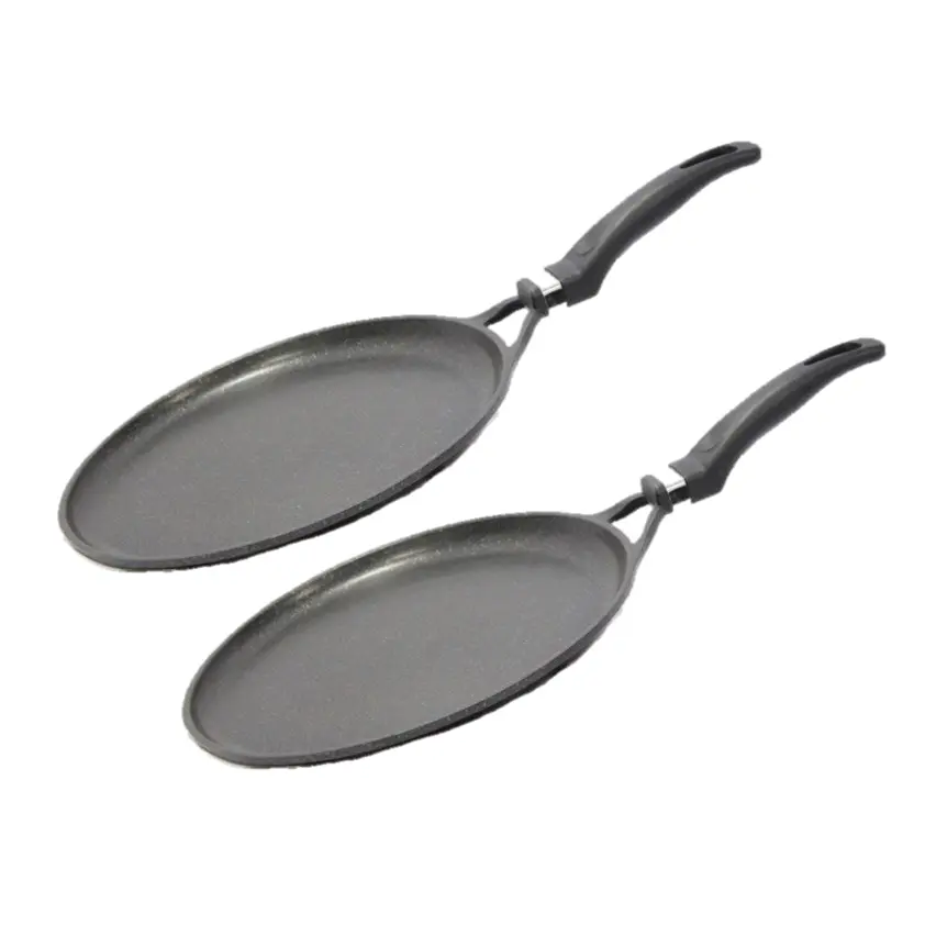 2-PACK Neware Round Marble Griddle / PAQUETE DOBLE Comal Redondo de Mármol
