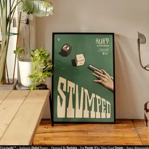 Urban Wall Art Poster, Hypebeast Room Decor, Rolled Posters, 3d Prints, Cool Street Art, Gift For Him, 8 Ball, Stusy, Wall Art