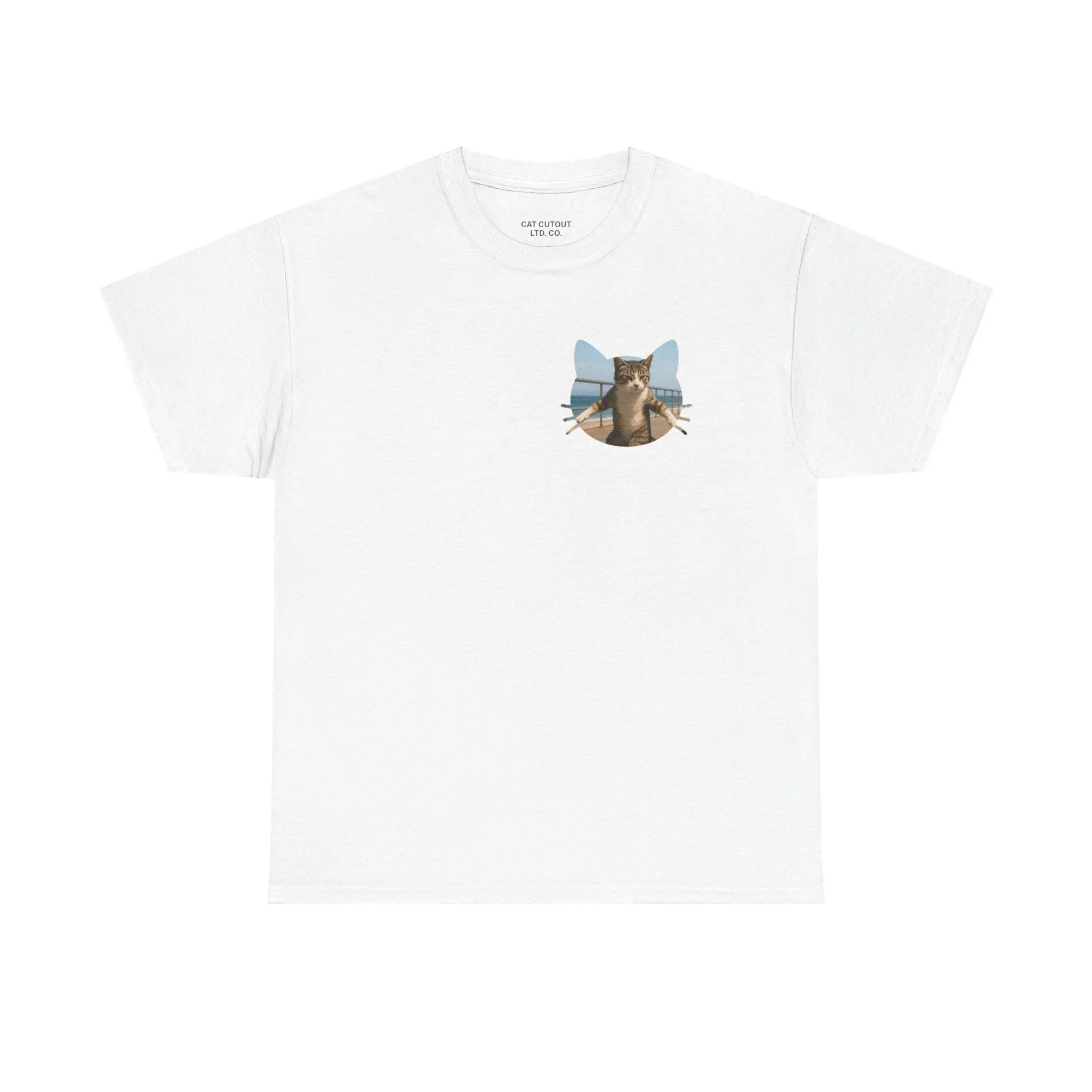 Cat Cutout Tee - Pier